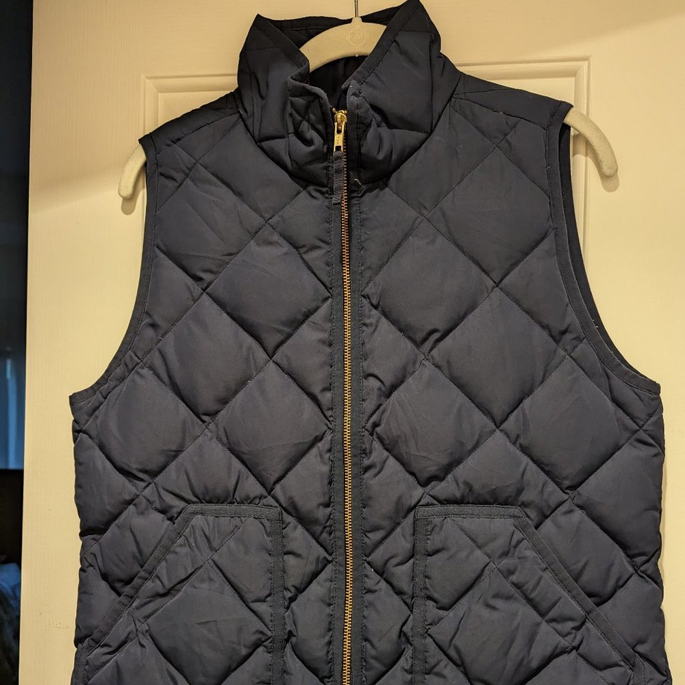 J Crew Down Puffer Vest